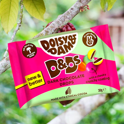 POS - Doisy & Dam - D&D´s Dark Chocolate Drops (30g)