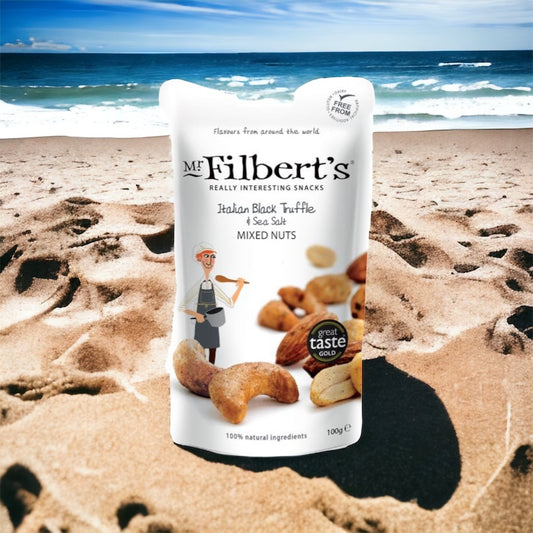 Mr.Filberts Italian Black Truffle & Sea Salt Mixed Nuts (100g)