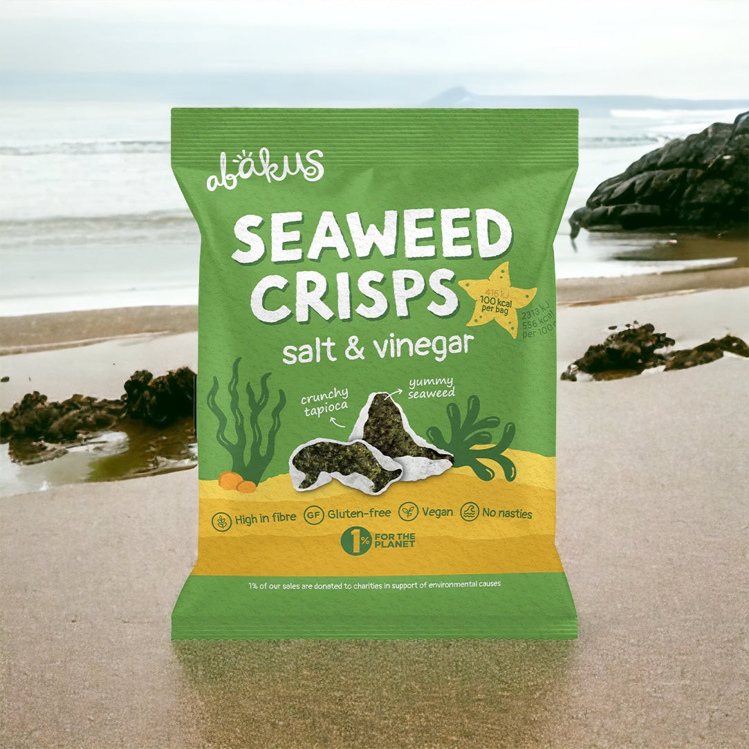 POS - Abakus Seaweed Crisps - Salt & Vinegar (54g)