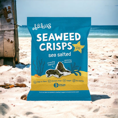 POS - Abakus Seaweed Crisps - Sea Salt (54g)