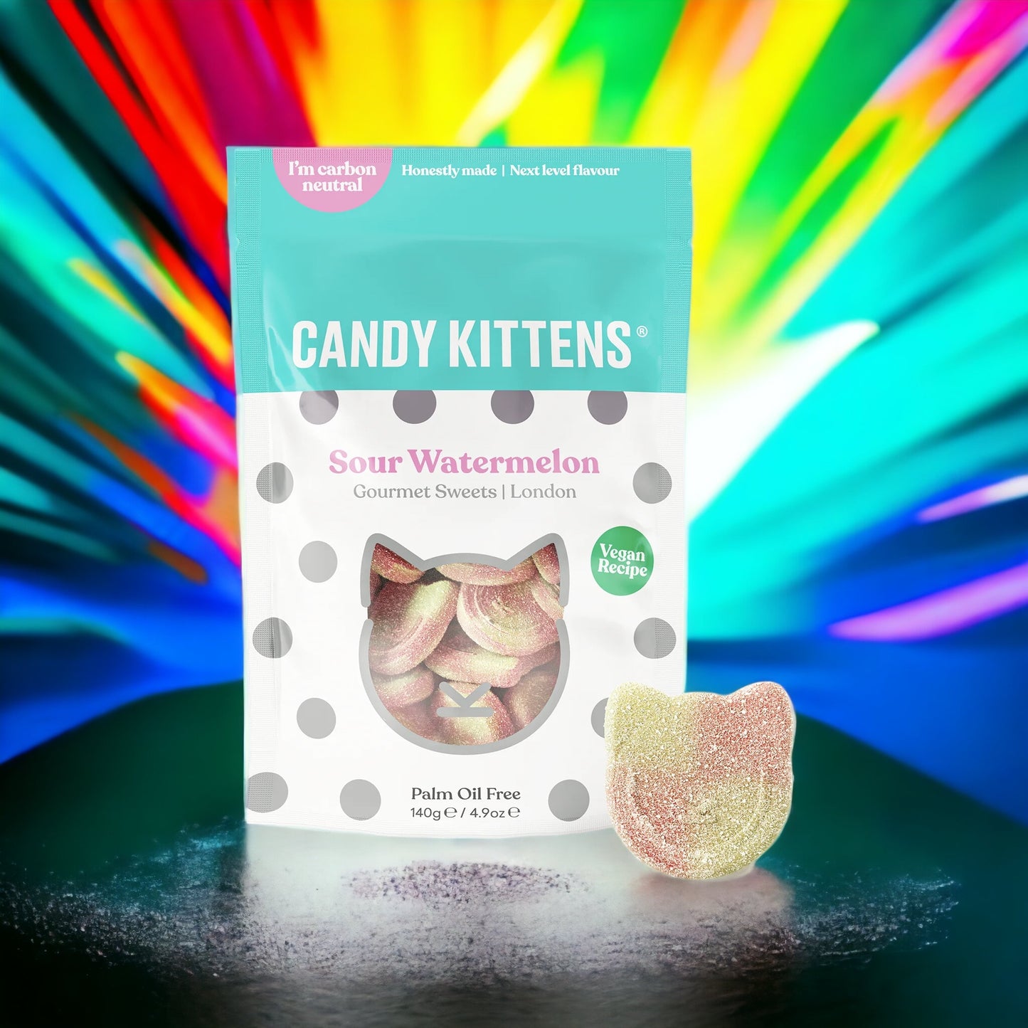 Candy Kittens - Sour Watermelon (54g)