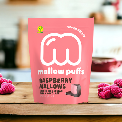 POS - Mallow Puffs Raspberry Vegan (100g)