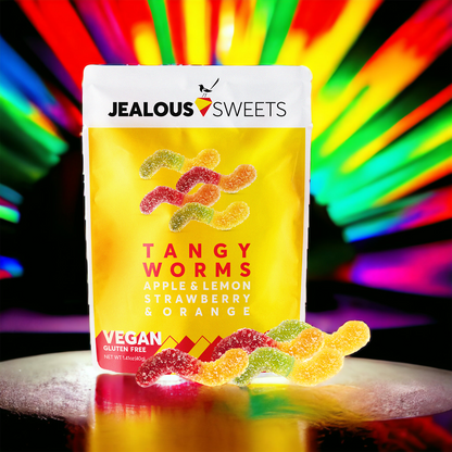 POS - Jealous Sweets Tangy Worms (40g)