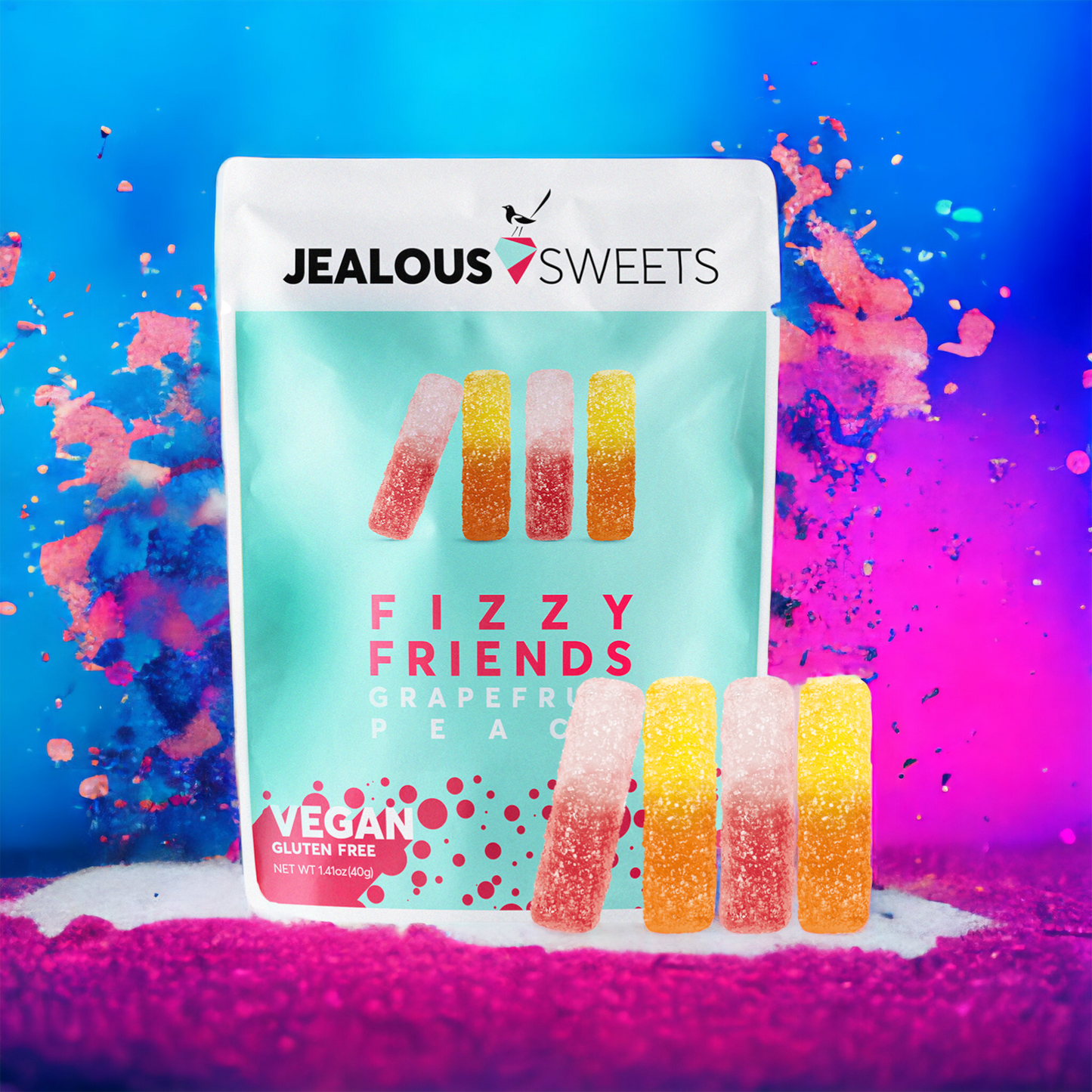 POS - Jealous Sweets Fizzy Friends (40g)